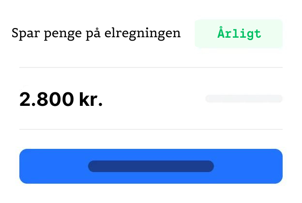 Få billig strøm og spar penge på elregningen